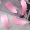 50Pcs Macaron Colored Feather Decorative Goose Feather Large Medium Floating Dream Net Gift Box Filled With Bouquet Diy Handmade Materials