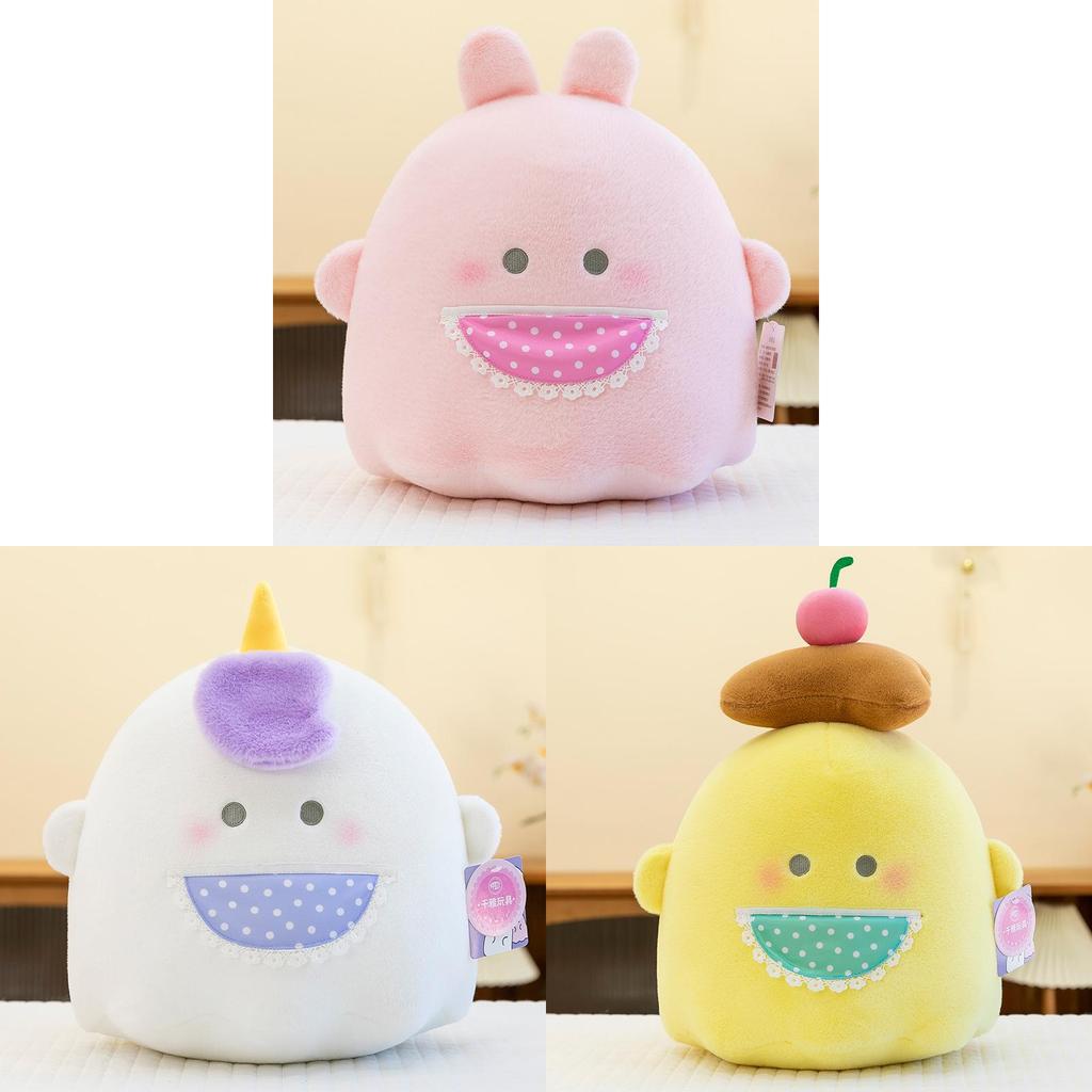 Adorable Plush Toy Doll Cute Pudding Bunny Unicorn Soft Cuddly Pillow For Kids