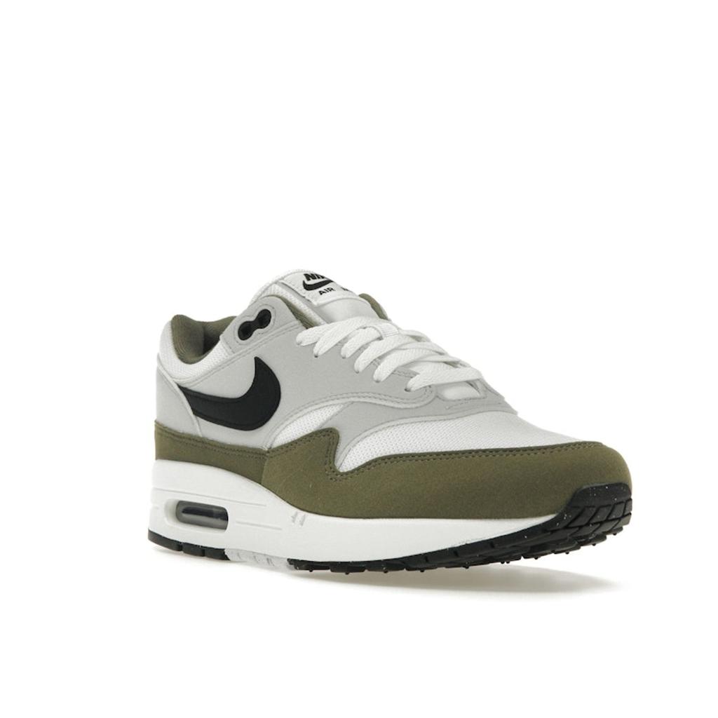 Nike Pantofi de sport pentru bărbați Air Max 1 Medium Olive Alb Negru Pure-Platinum FD9082-102