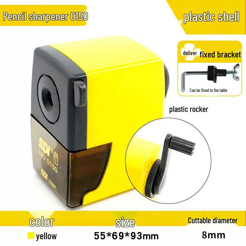 SDI Hand-Crank Pencil Sharpener 0152 - Student Back-to-School Gift