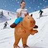 Costume gonflable amusant capybara pour adulte capybara déguisement de fantaisie habillage Noël Halloween Carnaval cosplay habillage gonflable