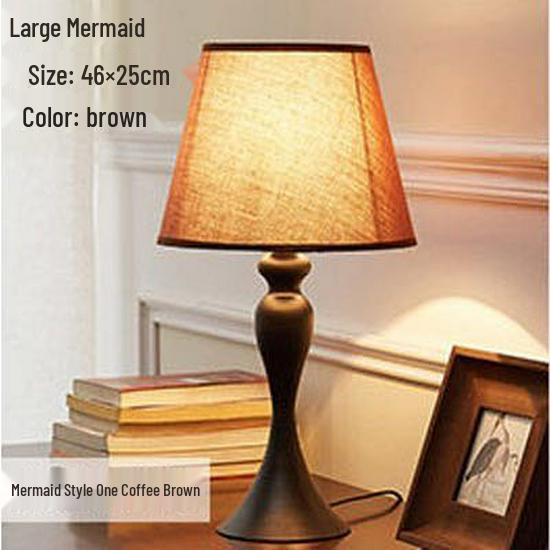 Vintage American LED Table Lamp – Retro Bedside, Office, Hotel Project, or Bedroom Use – Eye Protection & Dimmable Night Light.