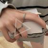 Anello da Donna alla Moda Regolabile con Volpe a Nove Code in Smalto – Gioiello Trendy Stile Cinese per Dito Indice