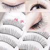 New 10Pairs Natural Fashion Eyelashes Eye Makeup Handmade Long False Lashes Sparse