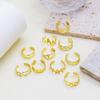 10Pcs Silver/Gold Women Foot Rings Alloy Summer Beach Jewelry Toe Rings Set  Summer Season for Women