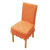 Elastic Jacquard Chair Cover Thickened Skirt Edge Anti-dirty Stretch Seat Covers Soft Anti-slip Chair Protector Kitchen