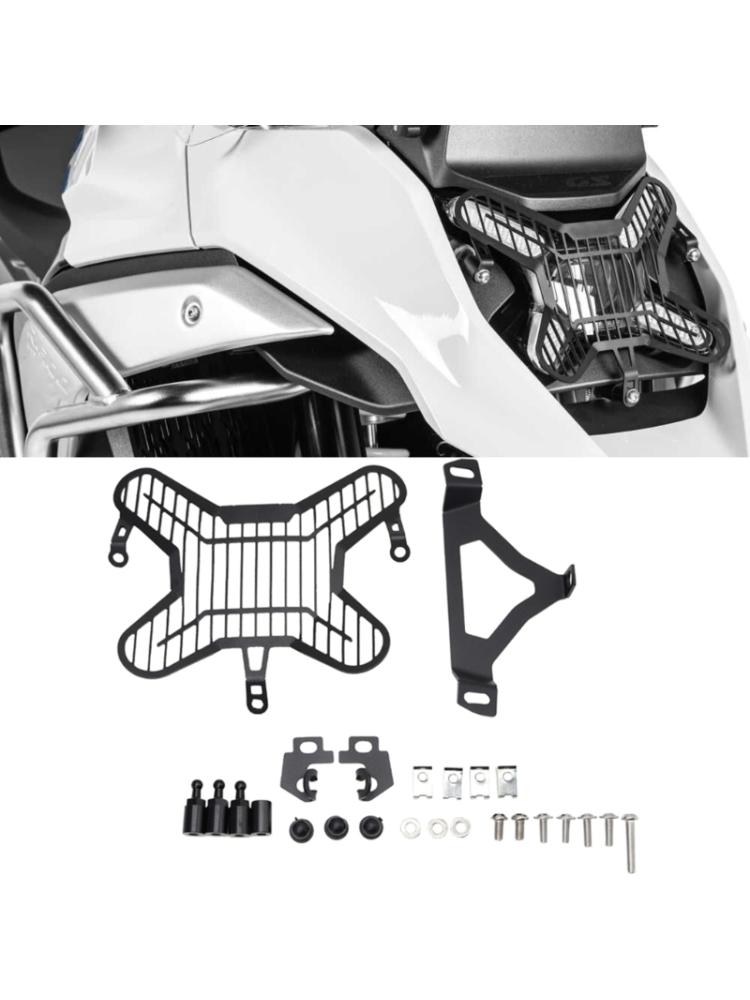 Motorrad Scheinwerfer Scheinwerfer Schutz Schutzhüllen Schutzgitter MetalGuard für R1300GS 1300GS 2023-24