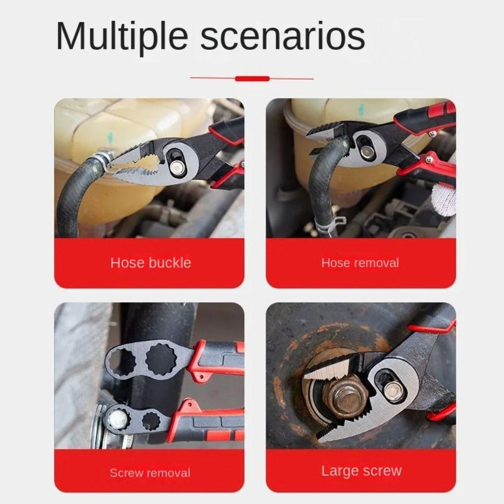High Hardness Multifunctional Carp Pliers With Plum Wrench Steel Wire Pliers  Auto Repair