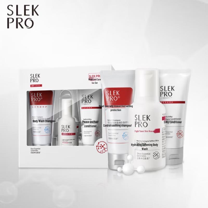 Slek PRO Hydrating Wash & Care Travel Set