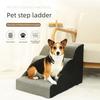 Pet Stairs Dog Steps for Small Dogs Cats Washable Ramp for Bed Sofa Indoor Climbing Ladder