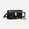 2025 Spring/Summer New Fashion Chain High-End Flap Small Square Messenger Bag, Underarm Biker Bag, Single Shoulder Crossbody Bag