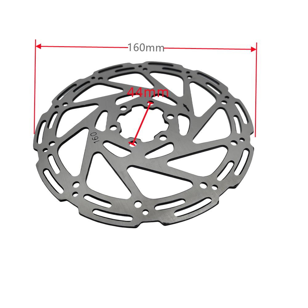 160mm 6 Hole Brake Disc For OUXI V20 Electric Bicycle Disc Brake Brake Disc Replace Parts