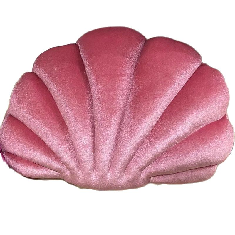 Fairy Home Luxury Decor Shell Pillow Princess'S Fantastic Velvet Pillow Sea Shell Home Decor Bed Sofa Cushion Decoration Gift