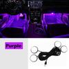 1 Set Car LED Foot Ambient Lights Auto Home  Atmosphere Decorative Car Interior One with Four Night Lamp MYY