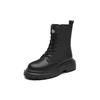 Dickies Короткие Боевые Ботинки Женские Черные (унисекс) Боевые сапоги