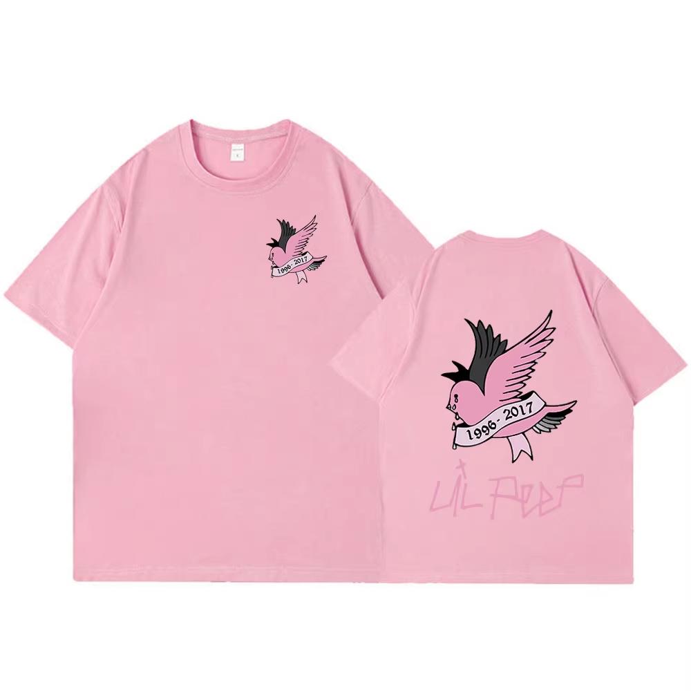 2026 Rap Artist Lil Peep Mens Shirt  Summer CryBaby Album Pattern TShirt  Womens Y2K HipHop ShortSleeved TShirt