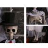 Human Skeletons Skeleton Couple Ornament Simulation Halloween Skeleton Car Decoration  Photo Props