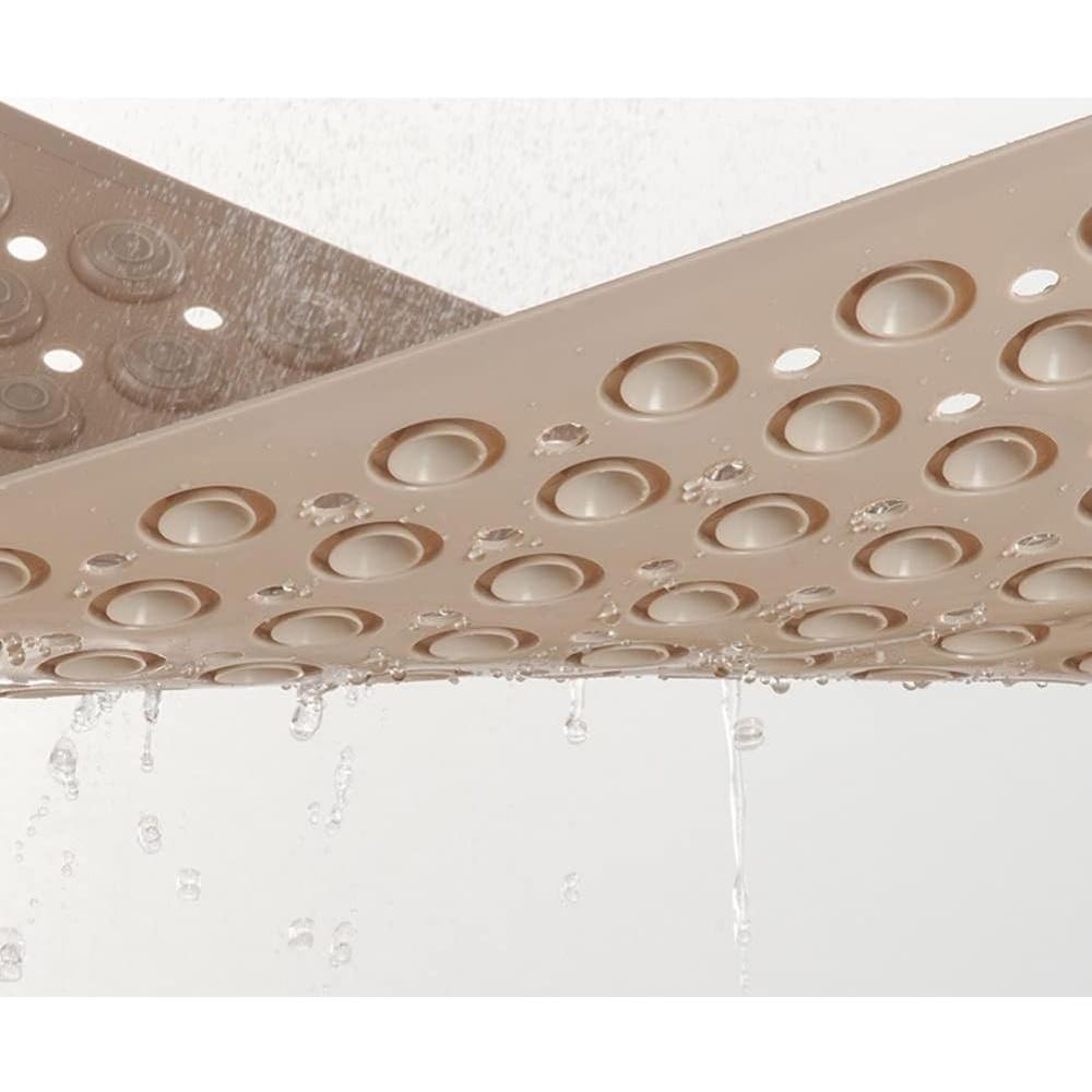 Mata pod prysznic Jakość hotelowa dla antypoślizgowej powierzchni Luksusowa antypoślizgowa mata łazienkowa z przyssawkami Dywanik łazienkowy