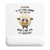 Mousepad - PLANETEE - The Lamb Pattern - 22 X 18 Cm - Polyester/Rubber - Thickness 3 Mm