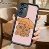 Phone Case: 2D Flat Samsung Galaxy A34 A35 M05 M06 S20 S22 S21 FE Plus 5G Tiered Protective Case, Capybara Family, Christmas and Halloween Gift