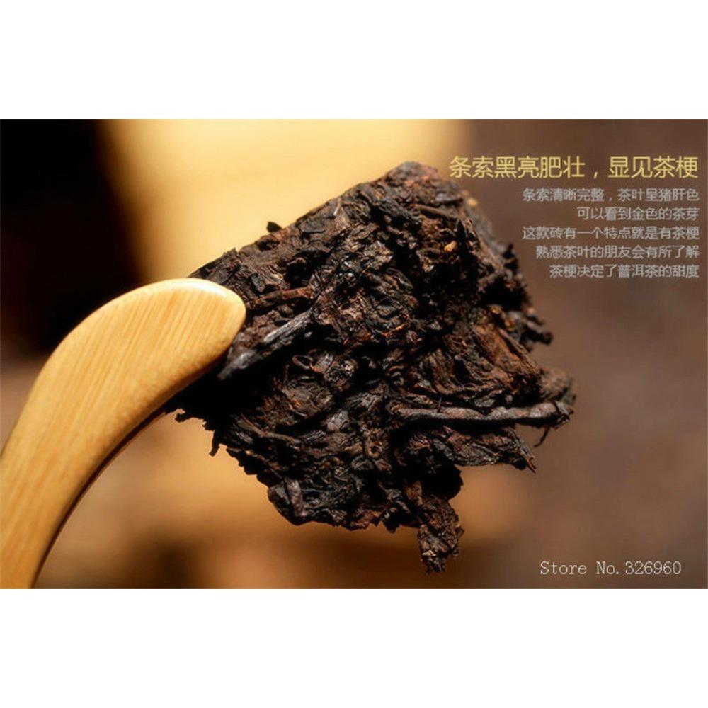 Ripe Pu-erh Tea Brick 100g China Yunnan Fermented Puerh Aged Black Tea
