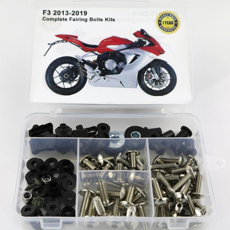 Fit For MV AGUSTA F3 2013- Complete Full Fairing Kit Motorcycle Cowling Bolt Bodywork Side Covering Screws Nuts