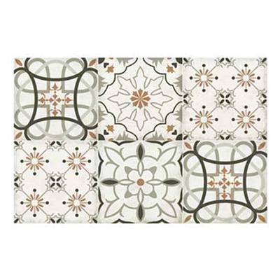 [Q2837] - Cutting Board / Glass Coaster 'Mosaic' Orange Brown - 30x20 Cm