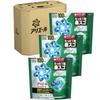Gel Balls of Large Capacity 100 Balls X 3 Bags For Indoor Drying Sports Use Deodorizing Laundry Detergent Refill [Case 100] - & - Bleach-Level