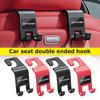 Car Seat Back Hook Mobile Phone Bracket Handbag Hanger Interior Accessories For Hyundai Genesis Azera GDI I10 I20 I30 I40 Ix20 Y1