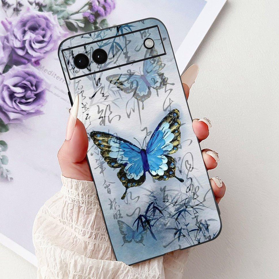 Luxury Painted Cover For Google Pixel 6A Case Soft Silicone Phone Case For Google Pixel 6A Google6A 2022 Back Cover 6.1"