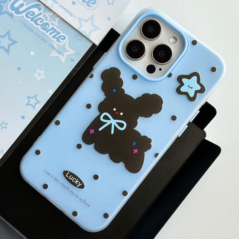 Zhitai Apple 16 Phone Case with Hand Strap, for iPhone 11-15, Cartoon Design, Perfect for iPhone 14 Pro Max, Jelly Skin Finish for Women.