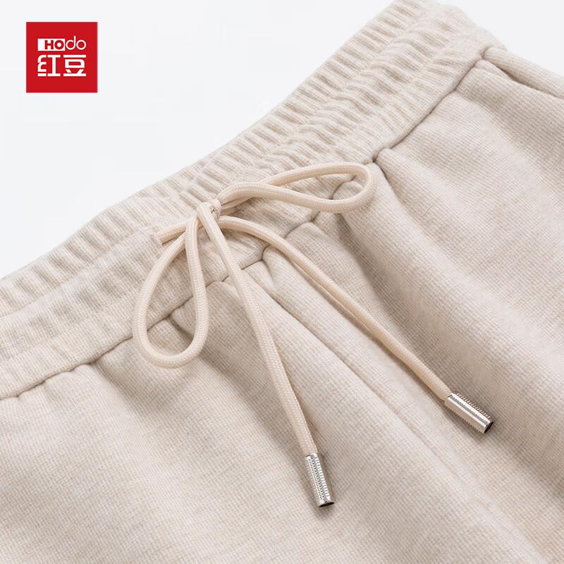 Hongdou Women's Cashmere Blend High-Waist Straight-Leg Pants