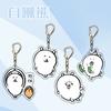 Cute JOKE BEAR AND FRIENDS Expression Acrylic Keychain Student Small Gift Decoration Creative Fun Small Pendant Toys Gift