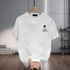 New Men's 100% Cotton Casual T - Shirt for Summer 2025 Short - Sleeve Top