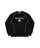 BORN TO WIN Brn Silver Line Jersey Sweatshirts [Black]