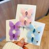 Gradient Silk Yarn Bow Butterfly Hairpin for Kids – Fairytale Style