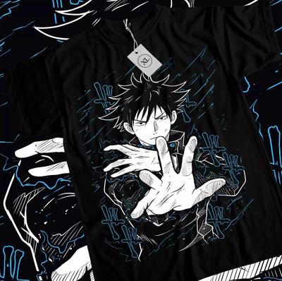 Megumi Fushiguro T Shirt Jujutsu Kaisen Girl Satoru Shinigami