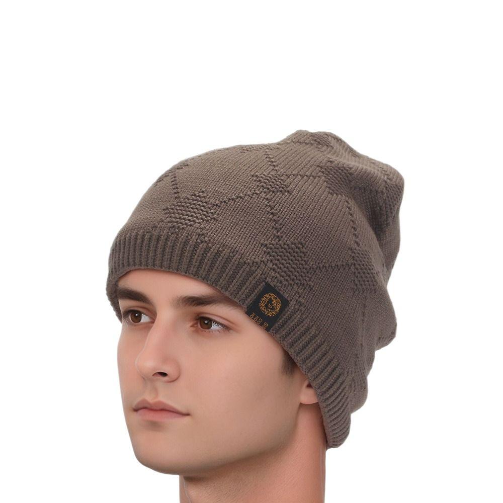 Plush Plush Warm Hat Thicken Beanie Hat Fashion Winter Warm Wool Cap  Outdoor
