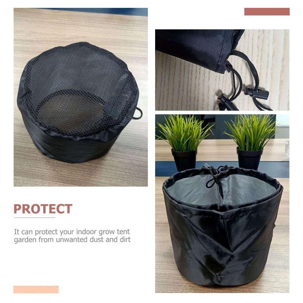 2Pcs Insect Proof Duct Filter Cover Elastic Band Ventilation Covers Grow Tents Vent Cover  Salon
