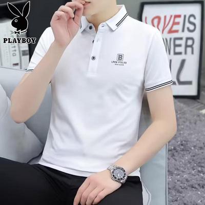Men's Ice Silk Short Sleeve Polo Shirt