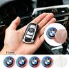 BBKP7 11mm 14mm 5/10pcs Car Remote Key Emblem Sticker For BMW 50th Anniversary M Power I3 G08 F15 F16 G20 E34 F94 F95 G30 G11 G12 E36