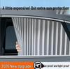 Magnetic Car Privacy Sunshade Curtain for Sedan - Front & Rear Side Windows