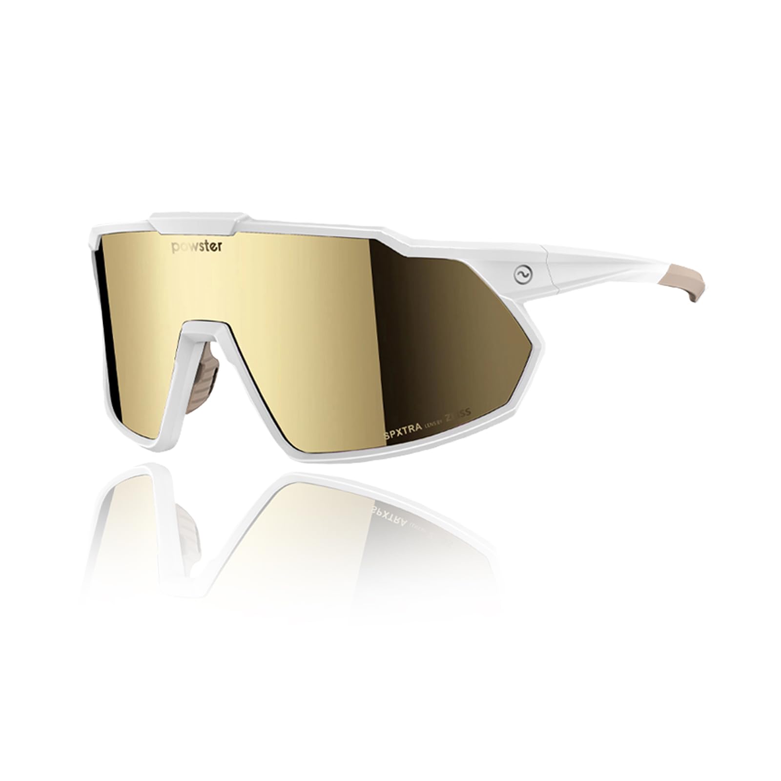 

Powster Tidal Sports Sunglasses 3 Interchangeable UV Lightweight TR90 – Lenses, Protection, Frame, TD-Gold-White