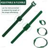 Xiaomi 50-500Pcs Reusable Adjustable Non-Slip Nylon Plant Ties with Hook and Loop Fasteners, Gardening Applications for Support Plants