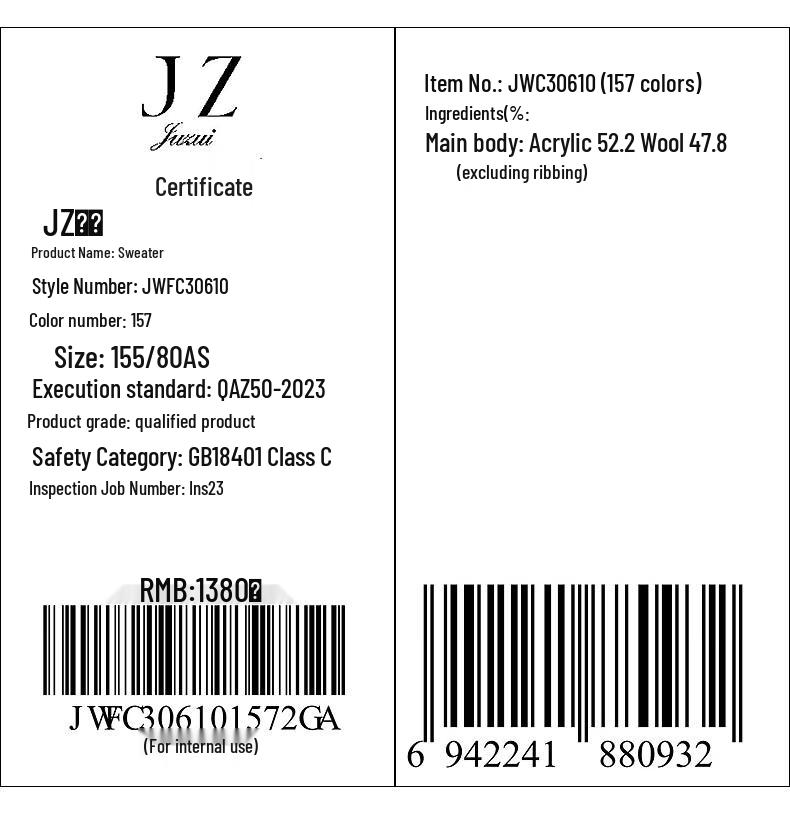 JUZUI Women's Korean Style Angora Wool Blend Knit Cardigan