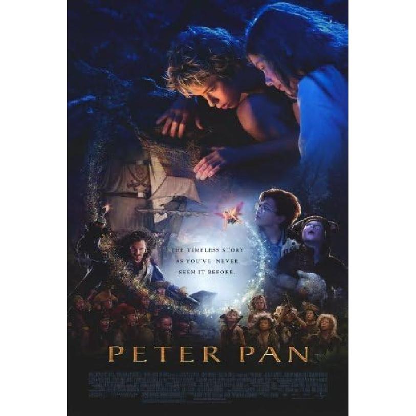 Peter Pan Movie Poster (27 x 40 Inches - 69cm x 102cm) (2003) -(Jason Isaacs)(Jeremy Sumpter)(Rachel Hurd-Wood)(Ludivine Sagnier)(Olivia