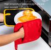 Microwave Glove Insulation Pad Rubber Anti Slip Cotton Multifunctional Pocket Insulation Pad Anti Slip And Anti Scald Gloves