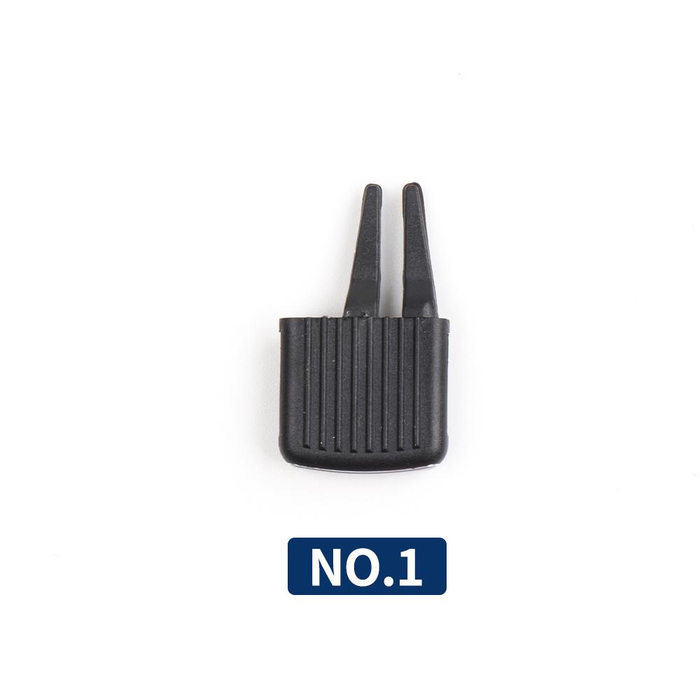 Für VW Touran 2005-2015 Schwarzer Auto Front Klimaanlage Lüftungsgitter Auslass Lasche Clip Reparaturset 1TD819703A