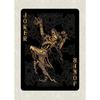 Playing Cards Canvas Painting Fire Skull Card Poster Print Poker for Living Room Wall Art Home Decor