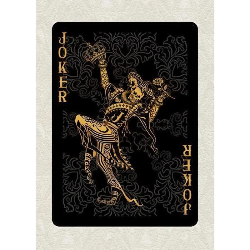 Playing Cards Canvas Painting Fire Skull Card Poster Print Poker for Living Room Wall Art Home Decor